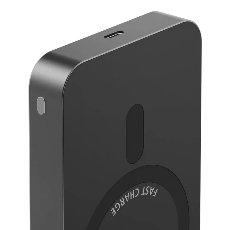 Hama 00201752 Powerbank 10000 mAh ricarica wireless antracite