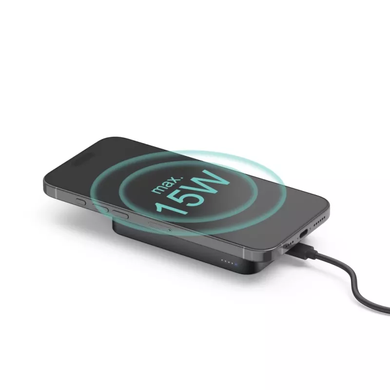 Hama 00201752 Powerbank 10000 mAh ricarica wireless antracite
