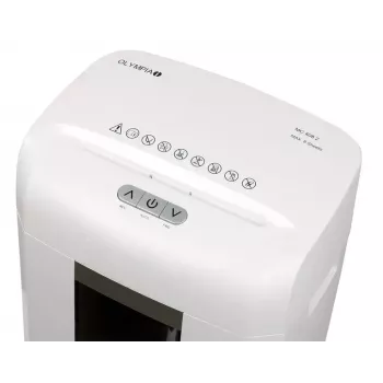 Distruggidocumenti Olympia MC 408.2 taglio micro 22 cm bianco