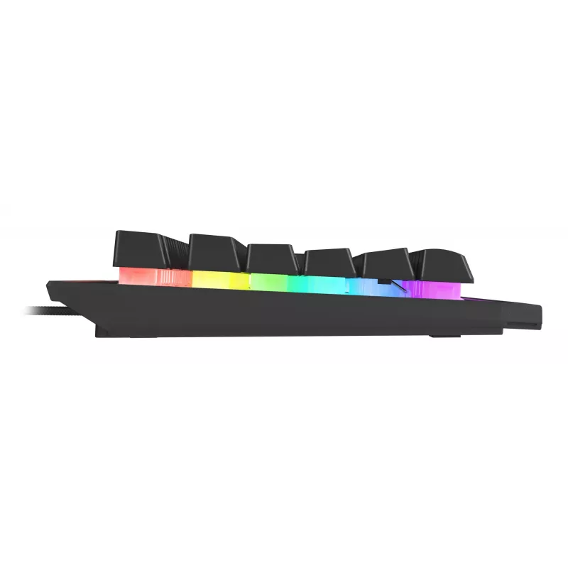 Tastiera gaming GENESIS Rhod 500 RGB USB QWERTY portoghese nero, argento