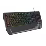 Tastiera gaming GENESIS Rhod 350 RGB – USB QWERTY spagnolo a 104 tasti full size, nero, retroilluminazione RGB, poggiapolsi