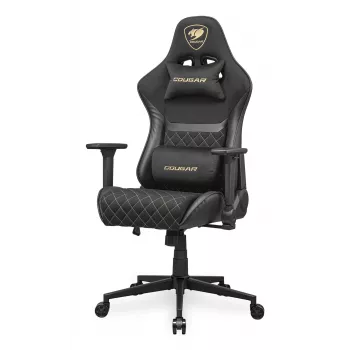Sedia gaming universale COUGAR Gaming Armor One V2 Gold F seduta imbottita nero oro
