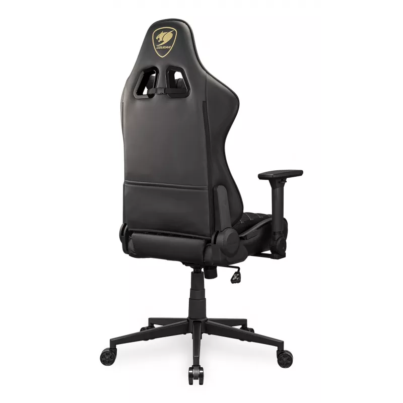 Sedia gaming universale COUGAR Gaming Armor One V2 Gold F seduta imbottita nero oro