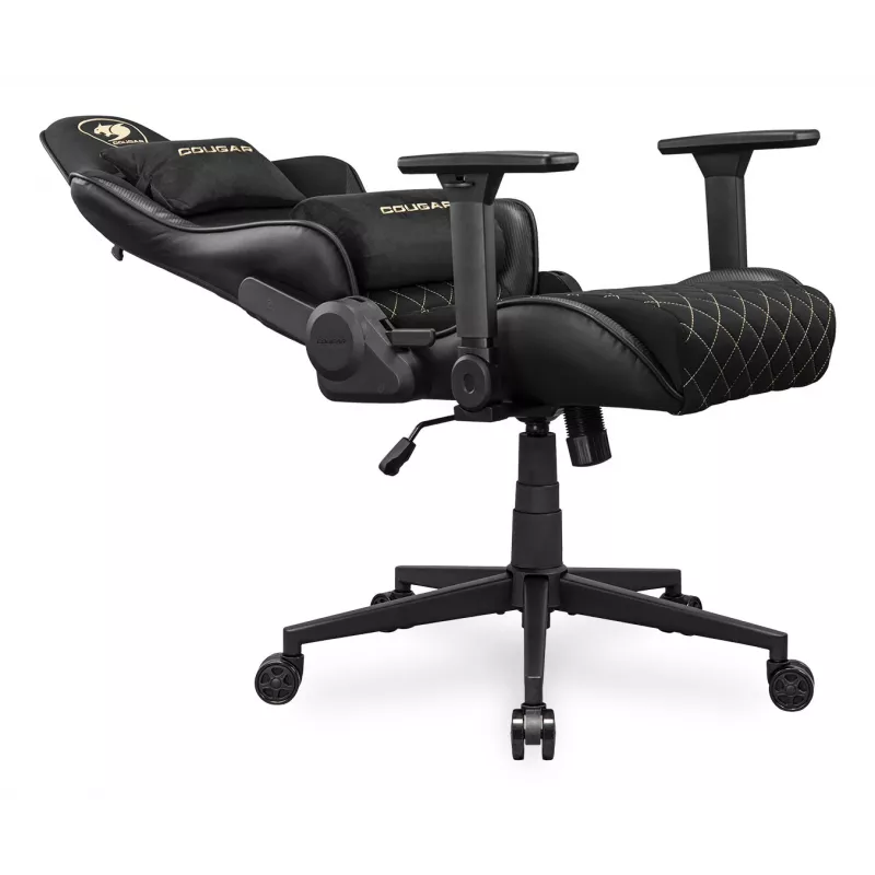Sedia gaming universale COUGAR Gaming Armor One V2 Gold F seduta imbottita nero oro