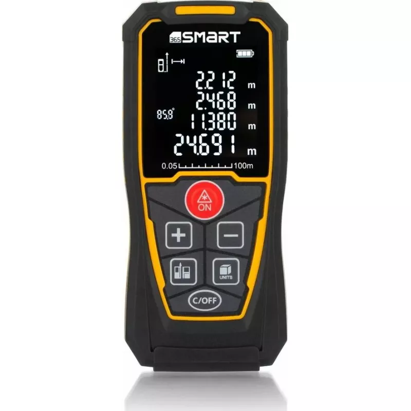 Distanziometro laser Smart 06-01100 di Smart, compatto strumento di misura portatile