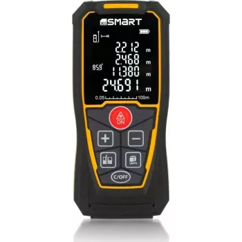 Distanziometro laser Smart 06-01100 di Smart, compatto strumento di misura portatile