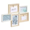 Portafoto multiplo Hama Kalmar rovere bianco MDF