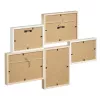Portafoto multiplo Hama Kalmar rovere bianco MDF