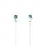 Cavo di rete Hama 00200686 bianco 10 m Cat6a U/UTP (UTP)