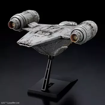 Modello in plastica REVELL Razor Crest scala 1/144 — kit Star Wars Bandai, modellino in plastica