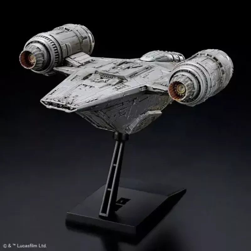 Modello in plastica REVELL Razor Crest scala 1/144 — kit Star Wars Bandai, modellino in plastica