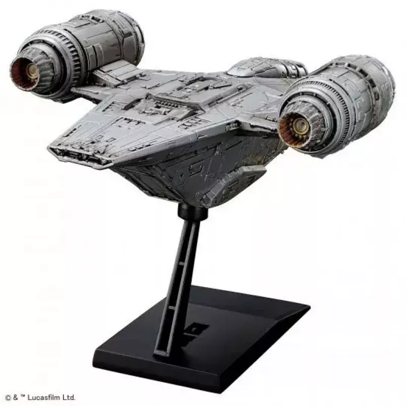 Modello in plastica REVELL Razor Crest scala 1/144 — kit Star Wars Bandai, modellino in plastica
