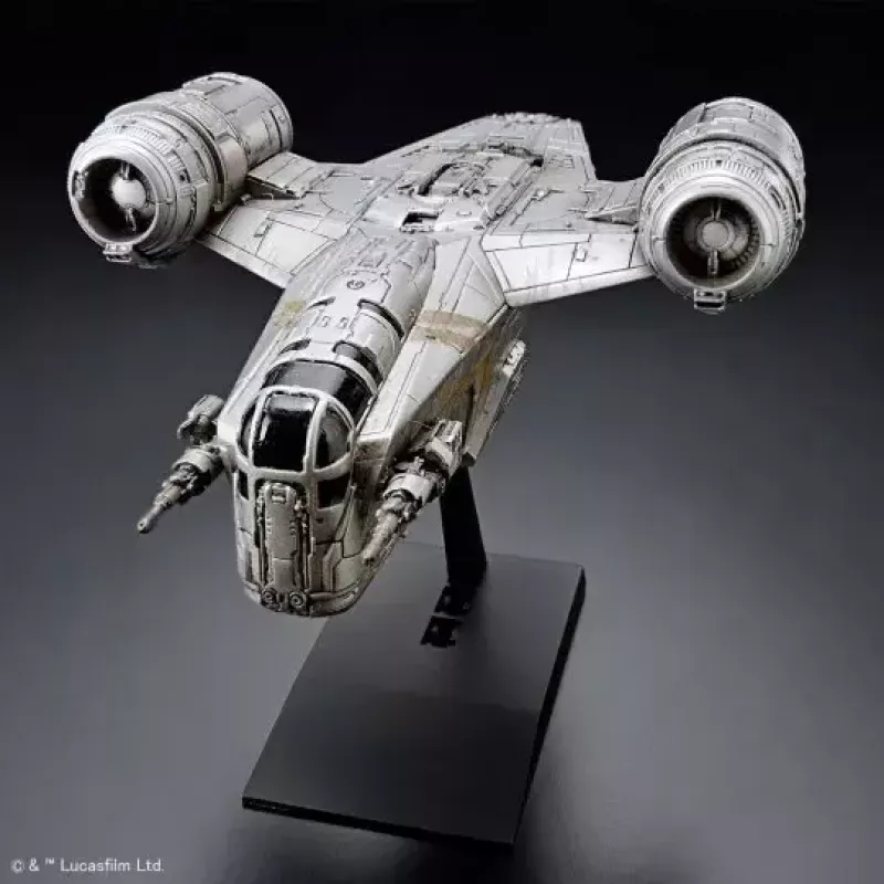 Modello in plastica REVELL Razor Crest scala 1/144 — kit Star Wars Bandai, modellino in plastica