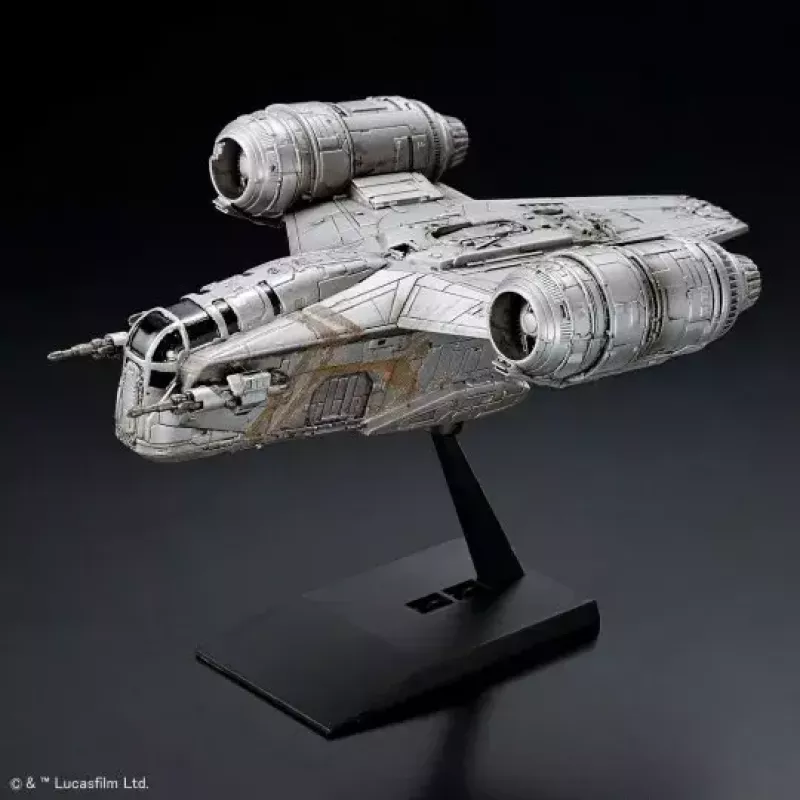 Modello in plastica REVELL Razor Crest scala 1/144 — kit Star Wars Bandai, modellino in plastica