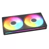 COUGAR Unity240-FB ventola singola 240 ARGB PWM reversed con design a cavo stream, nero