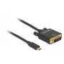 Adattatore USB-C a DVI DeLOCK 3m 85322