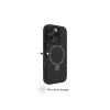 Custodia protettiva dbramante1928 Iceland Ultra D3O MS Kick per iPhone 17e/16e/15/14/13, 15,5 cm (6,1 inch), nero