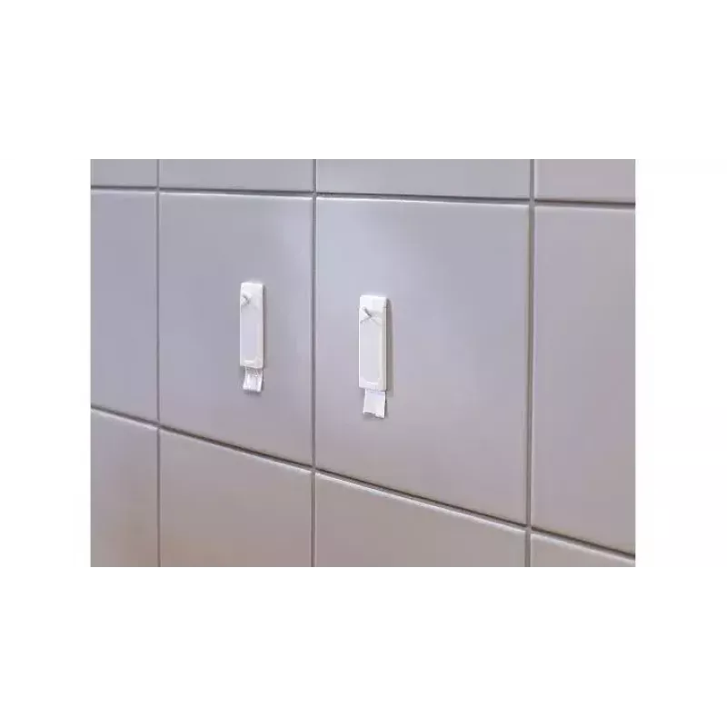 Gancio universale TESA 77763 per interni bianco 2 pz.
