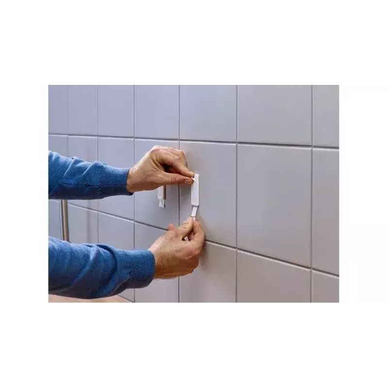 Gancio universale TESA 77763 per interni bianco 2 pz.
