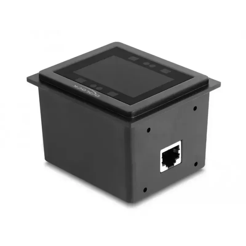 Lettore di codici a barre USB DeLOCK 1D e 2D con filo per montaggio fisso