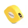 Cavo avvolgibile RJ45 DeLOCK Cat.6A STP 1,5 m nero giallo
