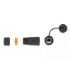 Connettore per cavi RJ-45/RJ-45 DeLOCK 86700 nero arancione