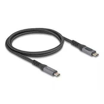 Cavo coassiale dati e ricarica rapida DeLOCK USB 40 Gbps 1 m USB PD 3.1 240 W