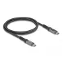 Cavo coassiale dati e ricarica rapida DeLOCK USB 40 Gbps 1 m USB PD 3.1 240 W