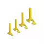 Attrezzo di inserimento per set guaina per cavi DeLOCK, 4 pezzi, giallo, plastica