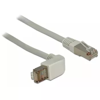 Cavo di rete DeLOCK 1m RJ-45 Cat6a grigio