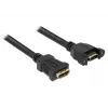 Cavo HDMI DeLOCK 0,25 m 2xHDMI