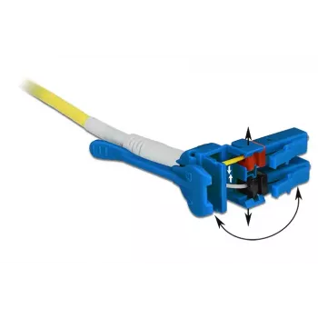 Cavo in fibra ottica DeLOCK 85086 5 m LC giallo
