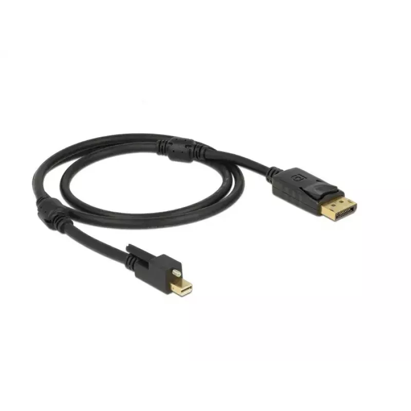 Cavo DisplayPort DeLOCK 83721 Mini DisplayPort 1m nero