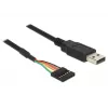Cavo USB DeLOCK 1,8 m USB2.0-A/TTL 6 poli nero