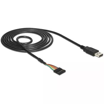 Cavo USB DeLOCK 1,8 m USB2.0-A/TTL 6 poli nero