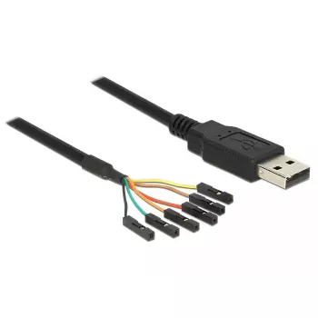 Cavo USB DeLOCK 1,8 m USB2.0-A/TTL 6 poli nero