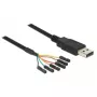 Cavo USB DeLOCK 1,8 m USB2.0-A/TTL 6 poli nero
