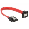 Cavo SATA DeLOCK 83976 0,1 m 7-pin nero rosso