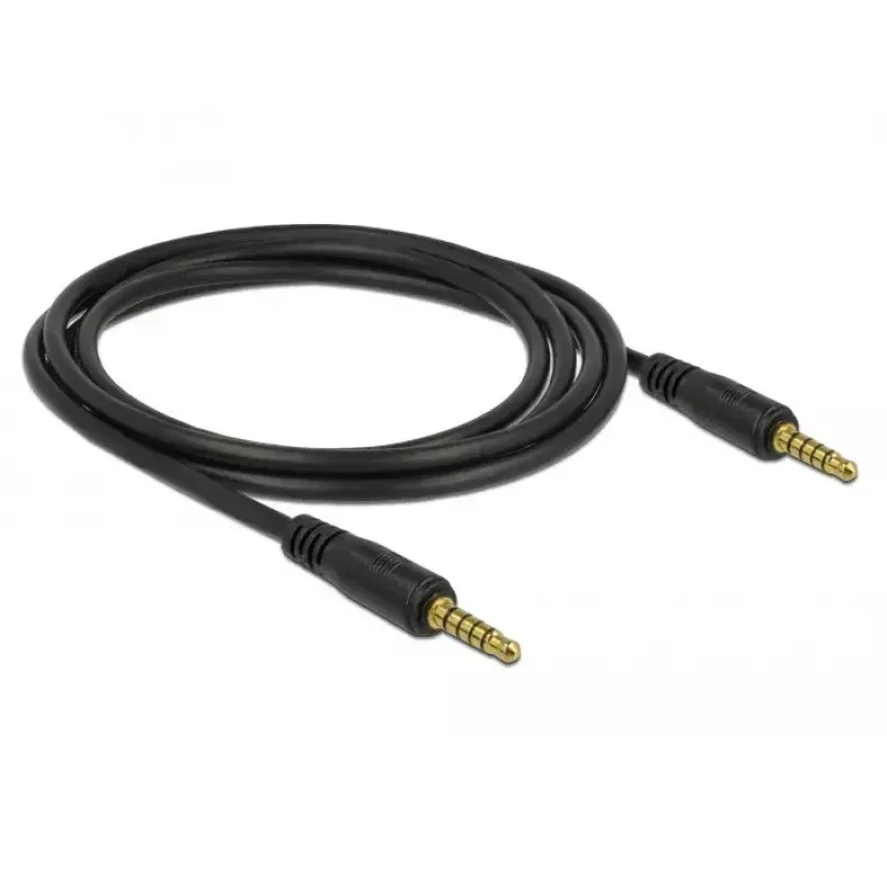 Cavo audio DeLOCK 85697 2m 3.5mm nero