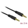 Cavo audio DeLOCK 85697 2m 3.5mm nero
