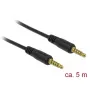 Cavo audio DeLOCK 85699 5m 3,5mm nero