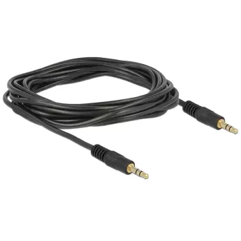 Cavo audio DeLOCK 3m 3,5mm M/M nero