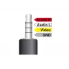 Cavo audio DeLOCK 84724 1,5m 3,5mm 3 x RCA nero