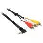 Cavo audio DeLOCK 84724 1,5m 3,5mm 3 x RCA nero