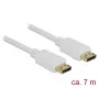 Cavo DisplayPort DeLOCK 84861 7 m bianco