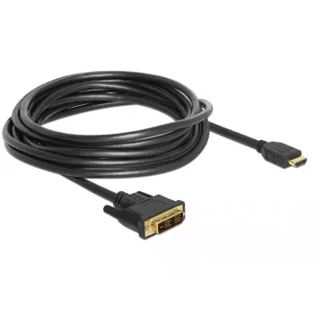 Adattatore cavo video DeLOCK 85586 DVI-D HDMI Type-A nero 5 m
