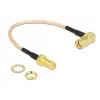 Cavo coassiale DeLOCK 0,16 m 2x RP-SMA