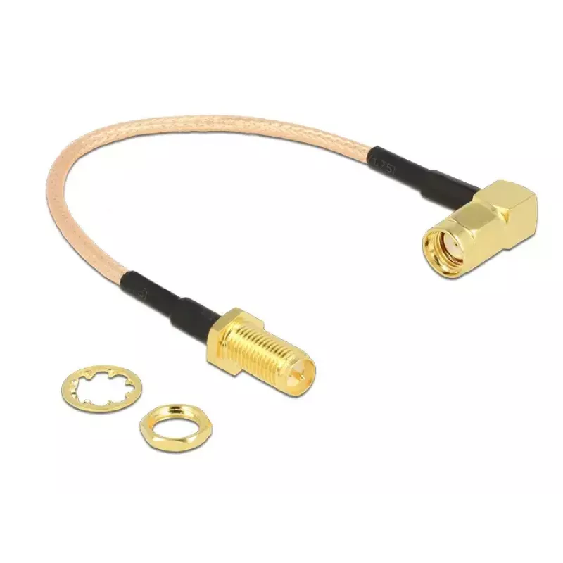 Cavo coassiale DeLOCK 0,16 m 2x RP-SMA