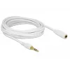 Cavo audio DeLOCK 85591 5 m 3,5 mm bianco