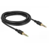 DeLOCK 85601 cavo audio 3 m 3,5 mm nero